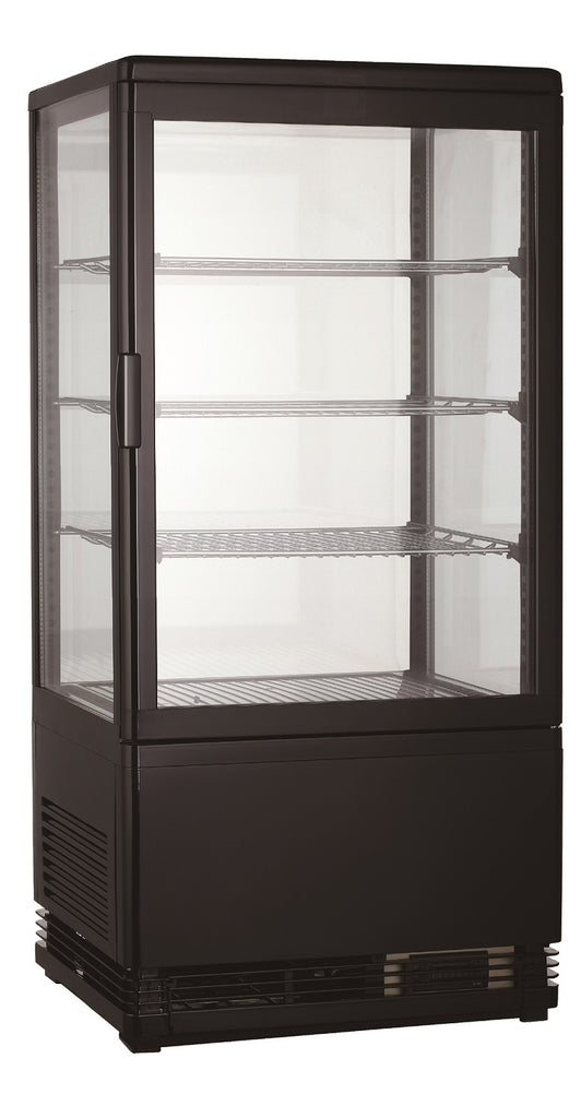 Combisteel Cold Display 78L Black - 7487.0175 Refrigerated Counter Top Displays Combisteel   