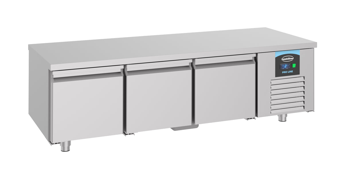 Combisteel Refrigerated Counter 600 Height 3 Doors - 7489.5080 Refrigerated Counters - Triple Door Combisteel   