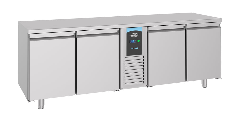 Combisteel 700 Refrigerated Counter 4 Doors Mono Block - 7489.5110 Refrigerated Counters - Four Door Combisteel   