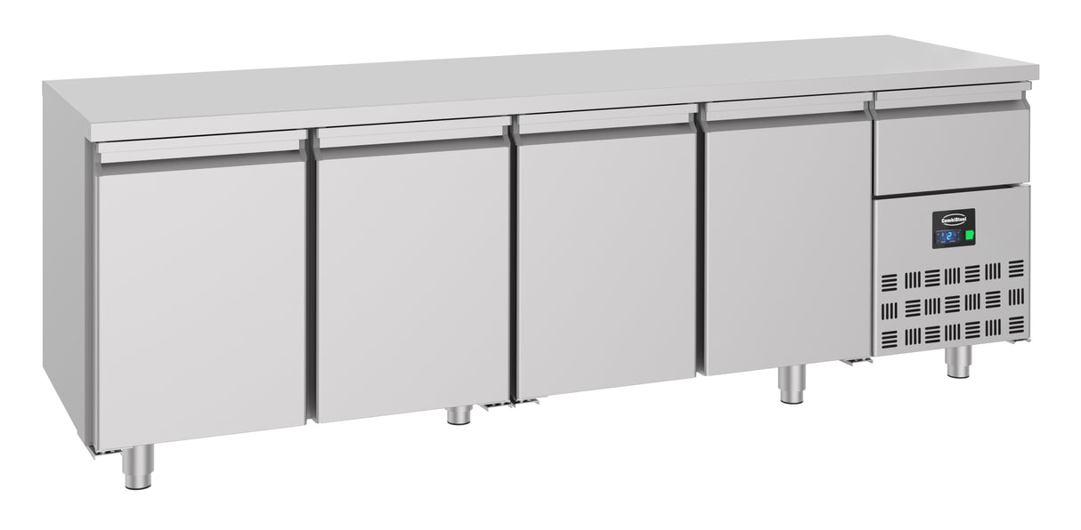 Combisteel 700 Refrigerated Counter 4 Doors - 7489.5167 Refrigerated Counters - Four Door Combisteel   