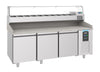 Combisteel Pizza Counter 3 Doors - 7489.5225 Pizza Prep Counters - 3 Door Combisteel   