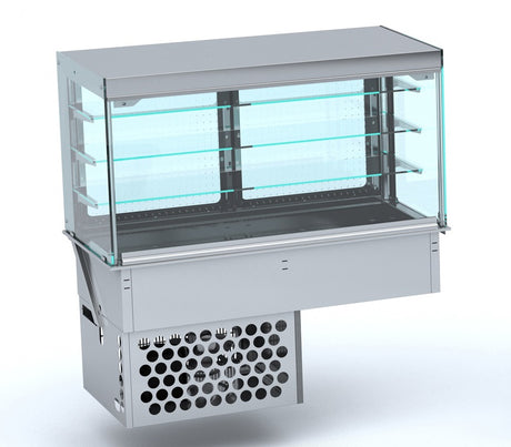 Combisteel Drop-In Cubic Refrigerated Display - Closed 5/1 - 7495.0130 Combisteel Accessories & Spare Parts Combisteel   