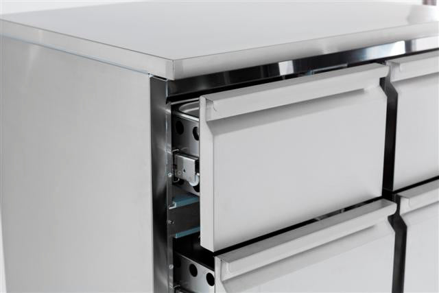 Combisteel Refrigerated Counter 6 Drawers - 7950.0113 Counter Fridges With Drawers Combisteel   