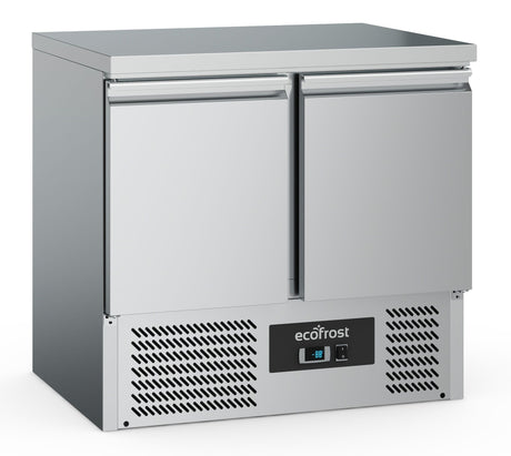 Combisteel Ecofrost 2 Door Refrigerated Prep Counter - 7950.5065 Refrigerated Counters - Double Door Combisteel   