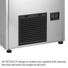 Tefcold Ice Maker Stainless Steel 26kg/24hr Output 8kg Storage - TC26 Ice Machines Tefcold