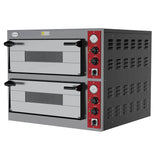 Empire Forno Premium Twin Deck Electric Pizza Oven 8 x 12 Inch - EMP-TDPO Twin Deck Pizza Ovens Empire   