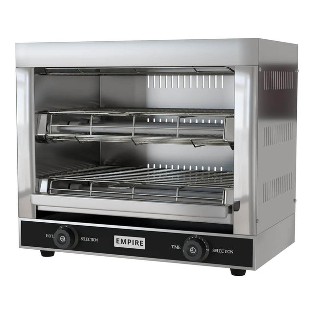 Empire Quartz Toaster Grill Salamander Twin Deck - EMP-QTZ-TOASTER2 Salamander Grills Empire   