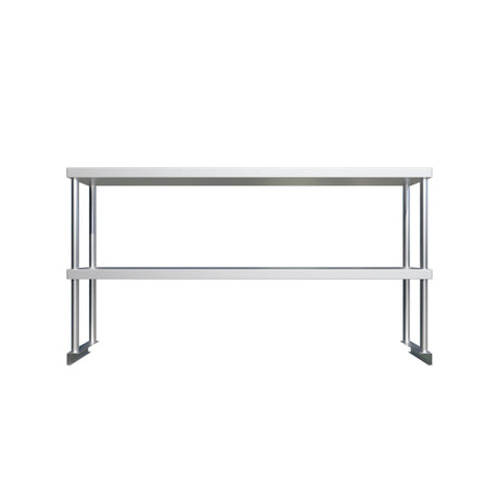 Empire Stainless Steel Double Over Shelf 1200mm Wide - OSD-1248 Stainless Steel Over Shelves Empire   