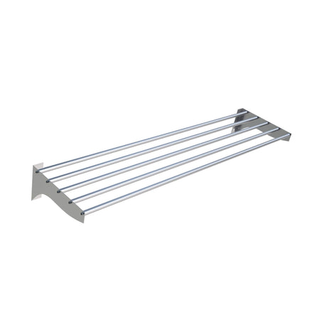 Empire Stainless Steel Tube Wall Shelf 1200mm - TWS-1200 Stainless Steel Wall Shelves Empire   