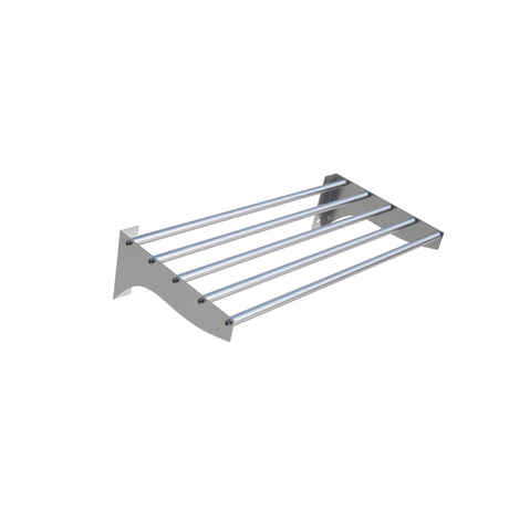 Empire Stainless Steel Tube Wall Shelf 600mm - TWS-0600 Stainless Steel Wall Shelves Empire   