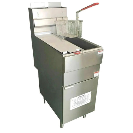 Hamoki Gas Fryer Free Standing Twin Tank with Twin Baskets 2 x 13 Litre - EGF120T Freestanding Gas Fyers Hamoki   