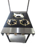 Rotoquip Commercial 3 Burner Indian Range Cooker - RCR-2x1 Indian Range Cookers Rotoquip   