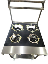 Rotoquip Commercial 4 Burner Indian Range Cooker - RCR-2×2 Indian Range Cookers Rotoquip   