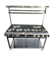 Rotoquip Commercial 7 Burner Indian Range Cooker - RCR-5x2 Indian Range Cookers Rotoquip   