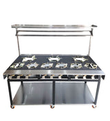 Rotoquip Commercial 8 Burner Indian Range Cooker - RCR-5x3 Indian Range Cookers Rotoquip   