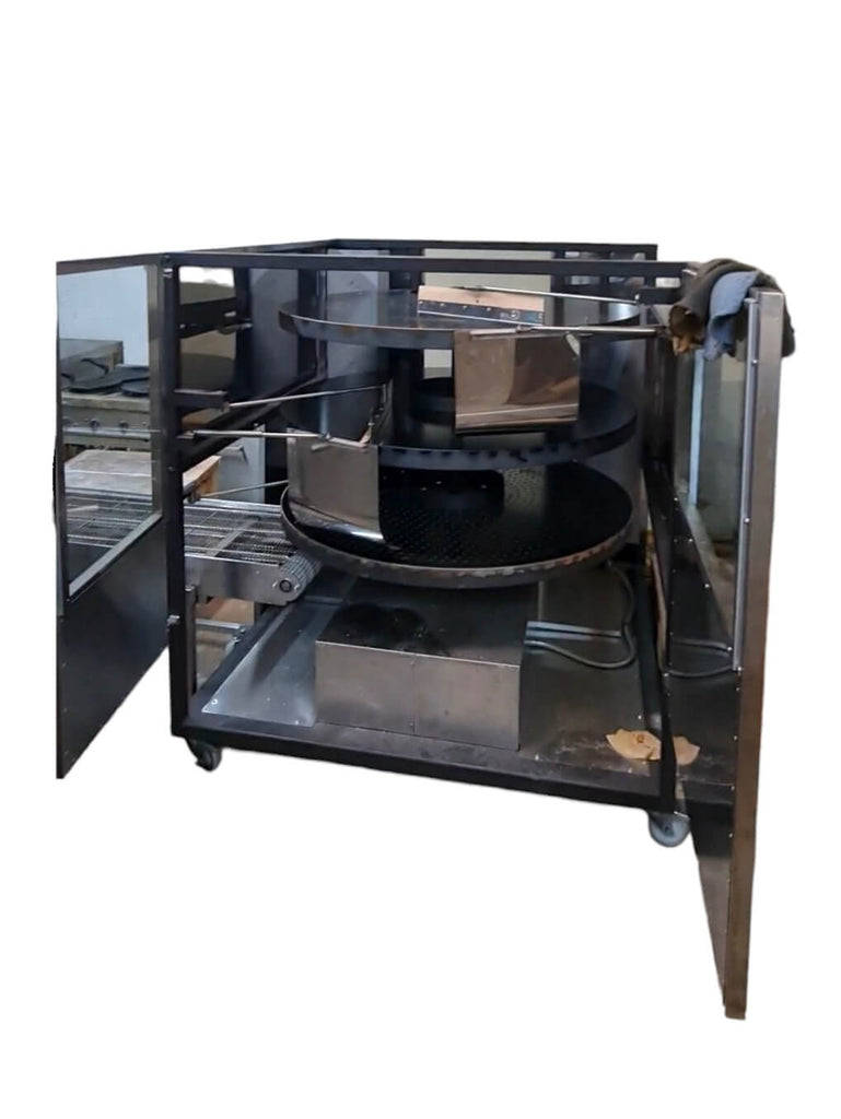 Rotoquip Commercial Automatic Chapati Machine 3 Tier Gas Disc Oven 700 pcs/Hr - RACM-1 Indian Chapati Machines Rotoquip   