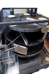 Rotoquip Commercial Automatic Chapati Machine 3 Tier Gas Disc Oven 700 pcs/Hr - RACM-1 Indian Chapati Machines Rotoquip   