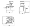 Empire Commercial Hamburger Press Patty Maker 100mm / 4 Inch Diameter - EMP-BP100 Hamburger Press Empire   