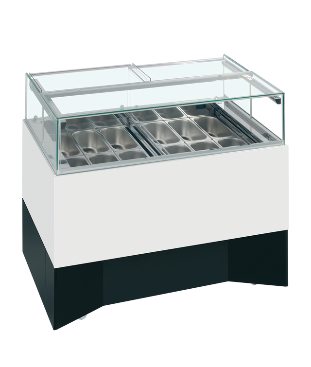 Isa Ventilated Scoop Ice Cream Display - DELTA RV Ice Cream Display Freezers ISA   