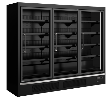 Tefcold Glass Door Freezer - Galaxy+ GPF3D Black  Tefcold   