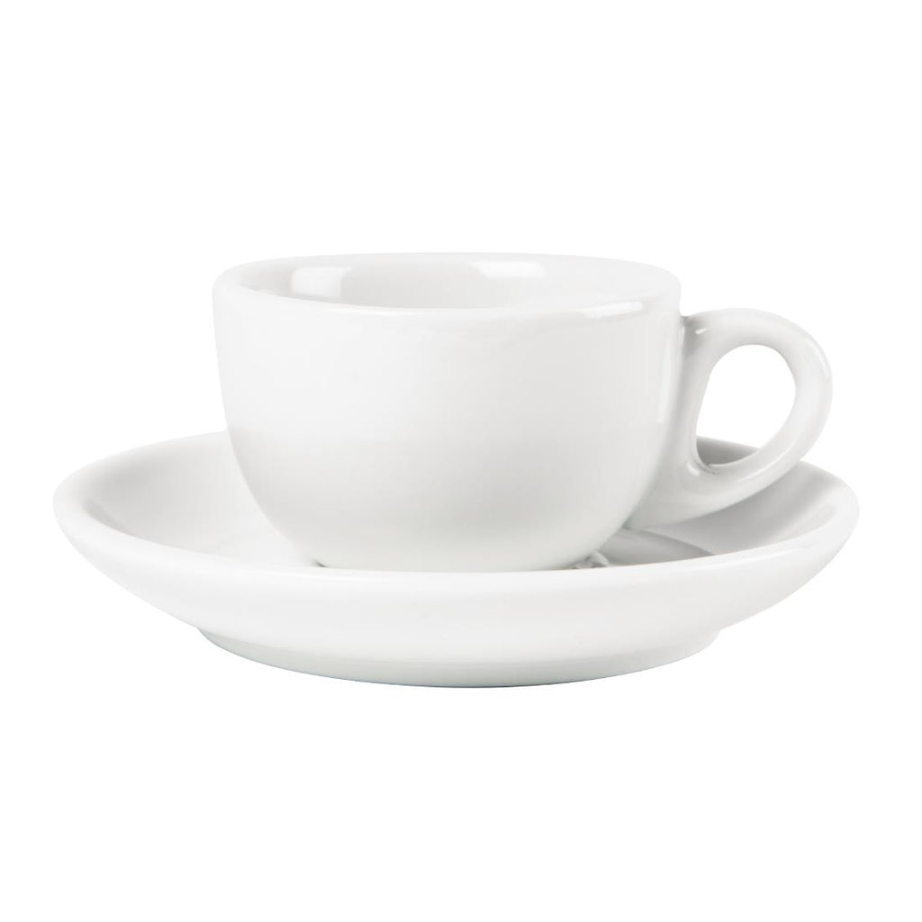 Olympia Whiteware Espresso Cups 3oz 85ml (Pack of 12) - CB464 Cups and Mugs Olympia