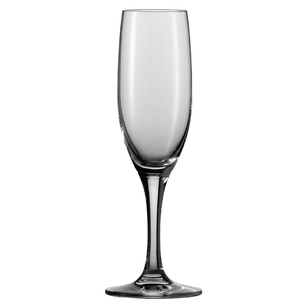 Schott Zwiesel Mondial Crystal Champagne Flutes 205ml (Pack of 6) - CC671 Champagne Glasses Schott Zwiesel   