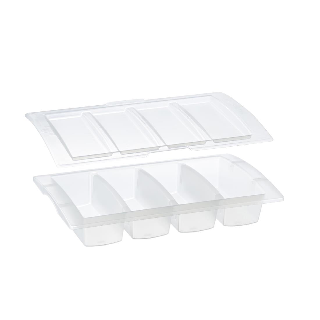 Araven 4 Compartment Food Box with Lid GN1/1 - CH935  Araven   