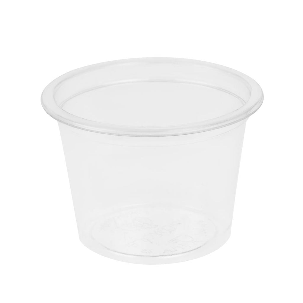 Vegware Compostable Cold Portion Pots 28ml / 1oz (Pack of 5000) - CL681  Vegware   