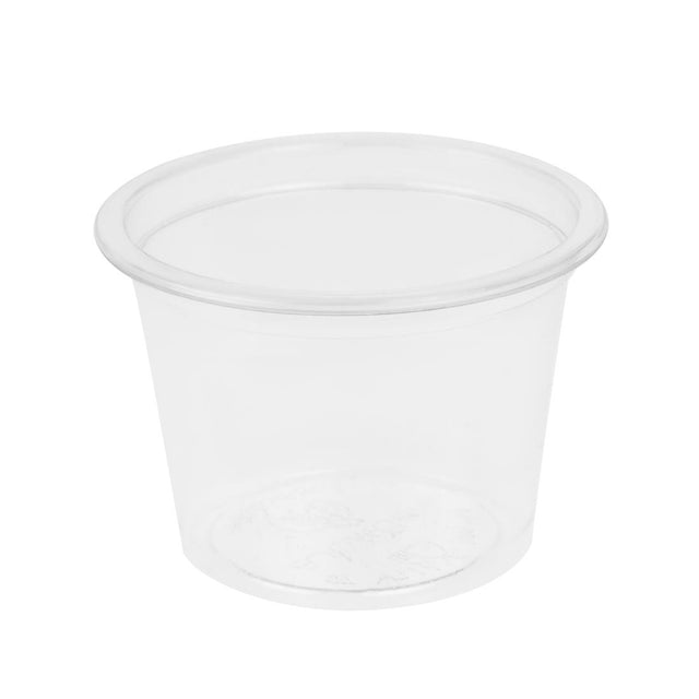 Vegware Compostable Cold Portion Pots 28ml / 1oz (Pack of 5000) - CL681  Vegware   