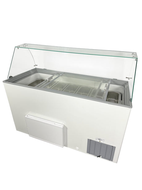 Combisteel Java Ice Cream Counter Display Freezer 8 x 5 Litre - 7472.0130 Ice Cream Display Freezers Combisteel   