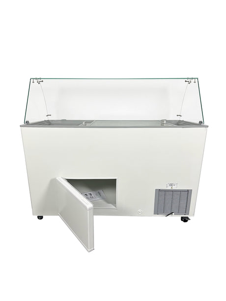 Combisteel Java Ice Cream Counter Display Freezer 8 x 5 Litre - 7472.0130 Ice Cream Display Freezers Combisteel   