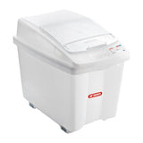 Araven Transparent Mobile Ingredient Bin 80Ltr - CR976  Araven   