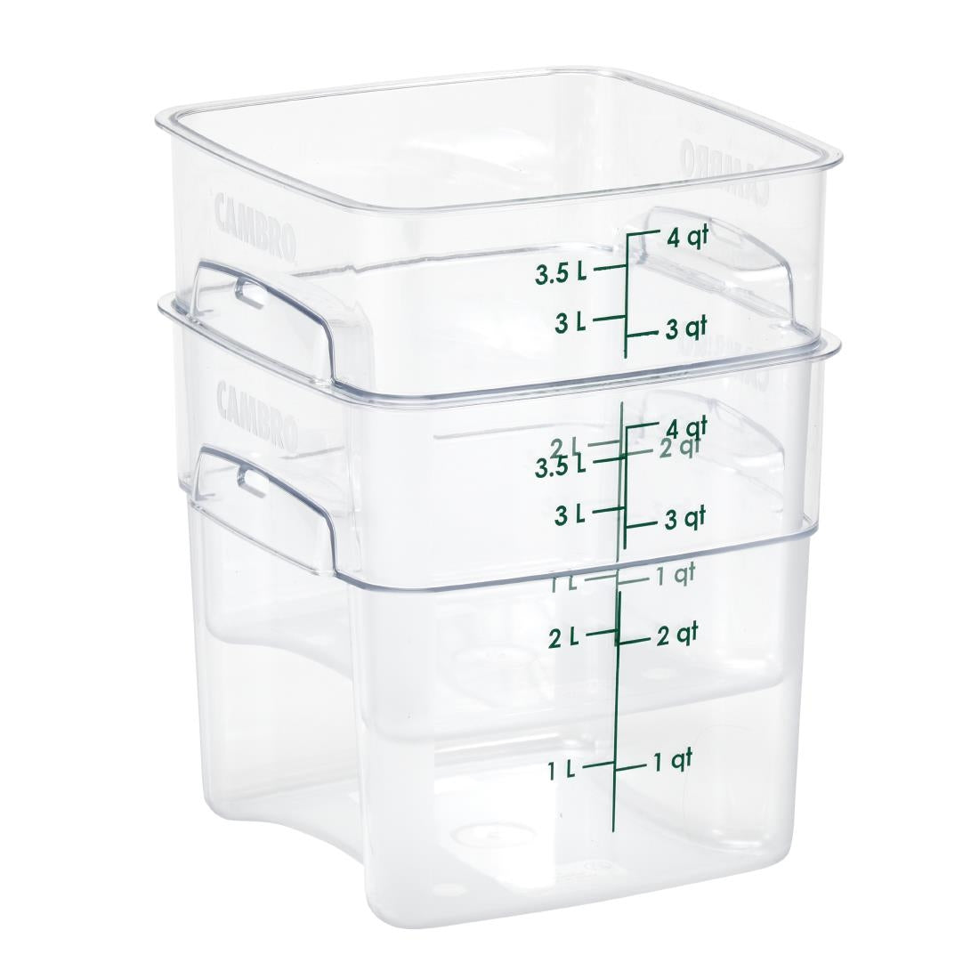 Cambro FreshPro Camsquare Food Storage Container 3.8Ltr - CU137  Cambro   