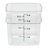 Cambro FreshPro Camsquare Food Storage Container 3.8Ltr - CU137  Cambro   