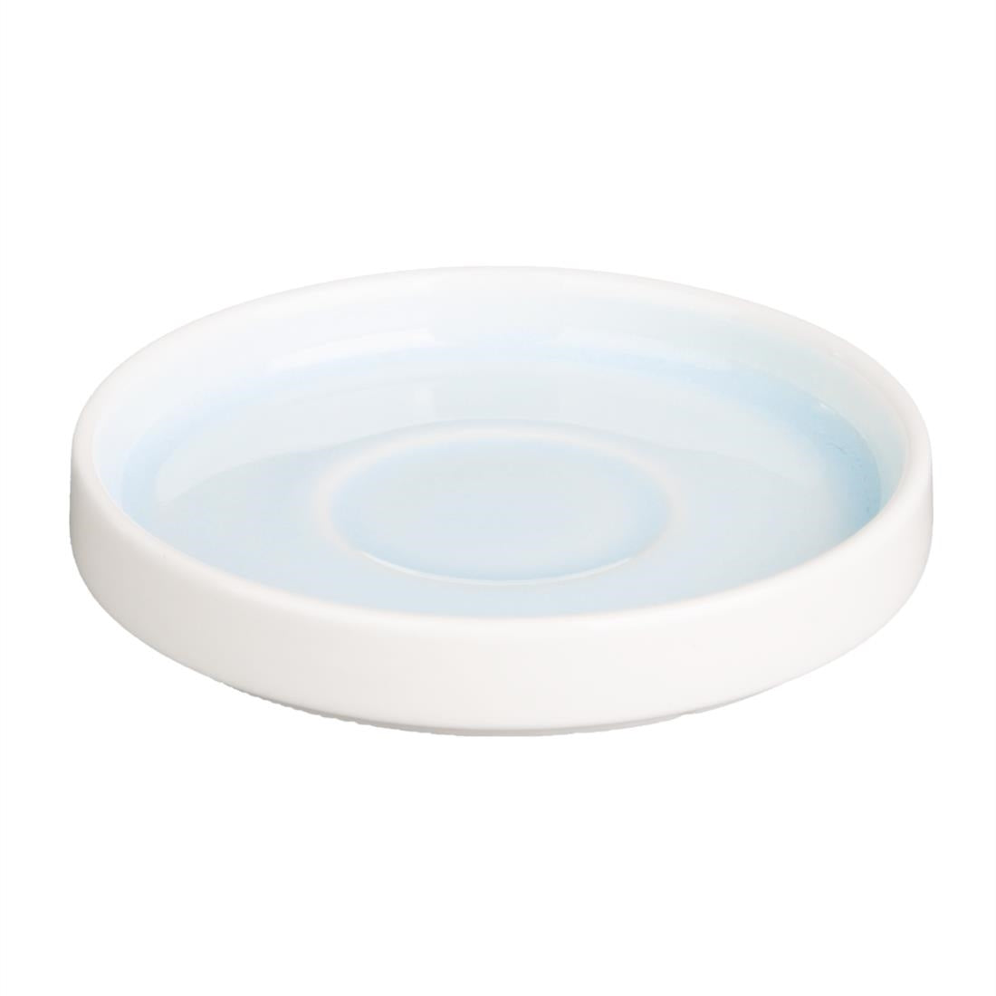 Olympia Fondant Saucers Aqua 115mm (Pack of 6) - CU183 Olympia Designs Olympia   