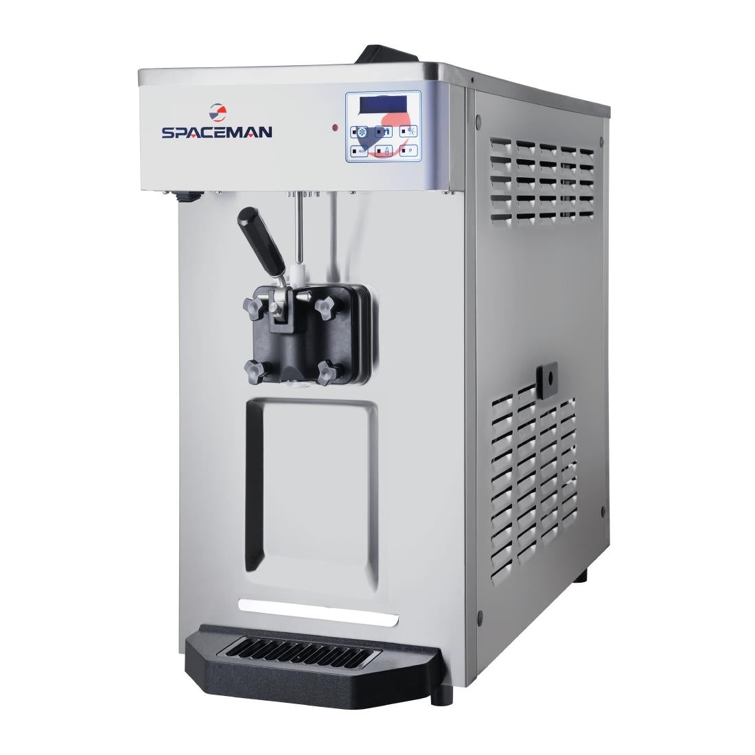 Spaceman Pasteurised Pump-Fed Tabletop Soft Serve Ice Cream Machine T28C - CU201  Spaceman   