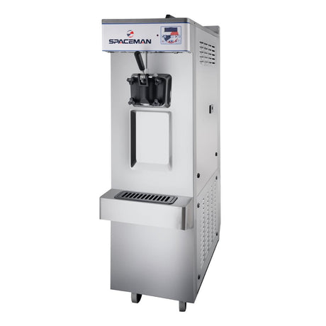 Spaceman Pasteurising Pump-Fed Freestanding Soft Serve Ice Cream Machine S68C - CU203  Spaceman   