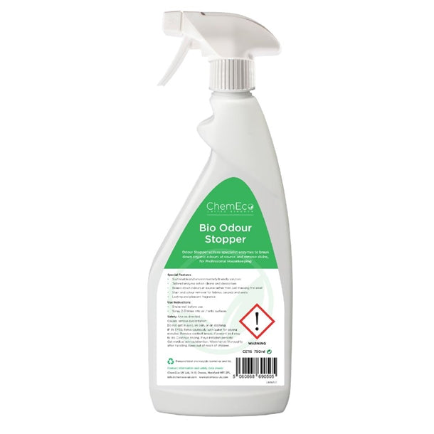 ChemEco Bio Odour Eliminator and Air Freshener 750ml - CU251  ChemEco UK   