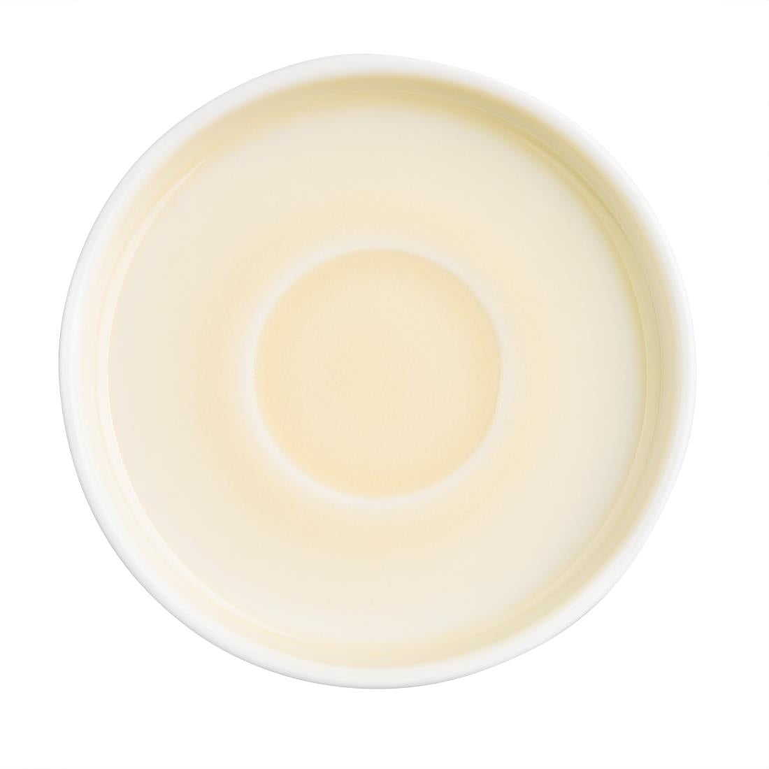 Olympia Fondant Saucers Lemon 115mm (Pack of 6) - CU423 Olympia Designs Olympia   