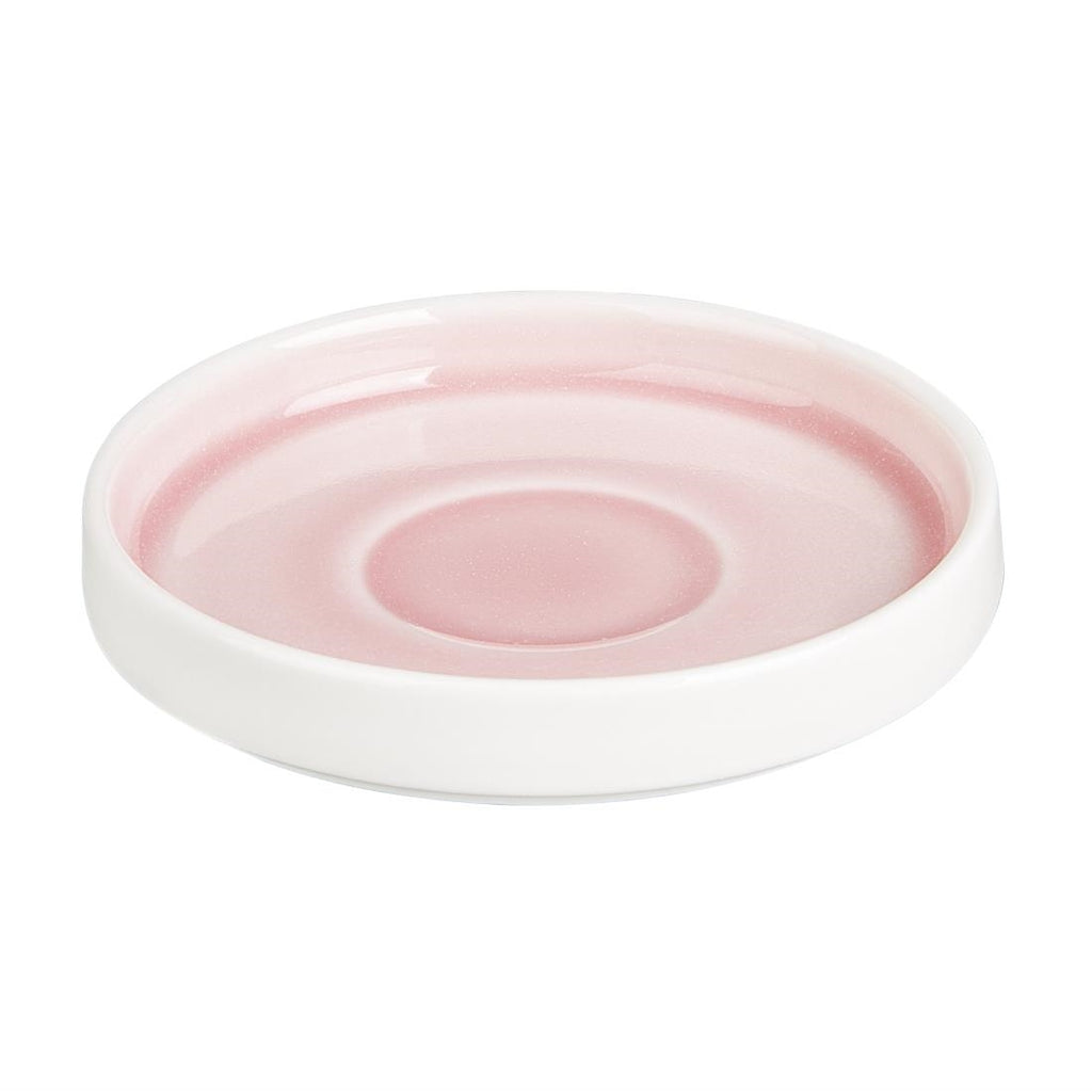 Olympia Fondant Saucers Pink 115mm (Pack of 6) - CU459 Olympia Designs Olympia   