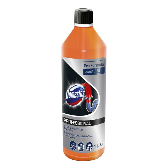 Domestos Pro-Formula Drain Gel 1Ltr - CU692  Pro-Formula   