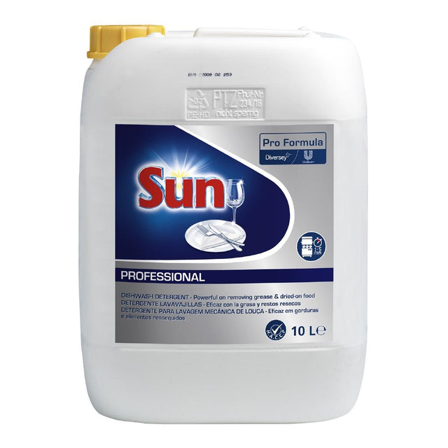 Sun Pro-Formula Dishwasher Detergent Concentrate 10Ltr - CU693  Pro-Formula   