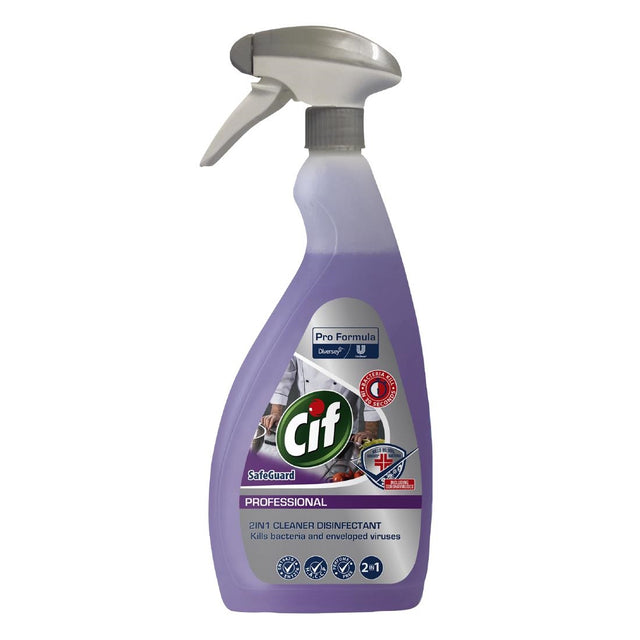 Cif Pro-Formula 2in1 Kitchen Cleaner Disinfectant Ready To Use 750ml - CU694  Pro-Formula   