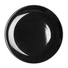 Olympia Cafe Coupe Plate Black - 200mm 8" (Pack of 12) - CU950 Plates Olympia