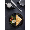 Olympia Cafe Coupe Plate Black - 200mm 8" (Pack of 12) - CU950 Plates Olympia