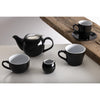 Olympia Cafe Flat White Saucer Black (Pack of 12) - CU962 Olympia Crockery Olympia   