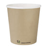 Fiesta Compostable Coffee Cups Single Wall 8oz (Pack of 1000) - CU980 Disposable Cups Fiesta Compostable   