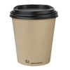 Fiesta Compostable Coffee Cups Single Wall 12oz (Pack of 50) - CU983 Disposable Cups Fiesta Compostable   