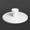 Olympia Kristallon Melamine Round Cake Stand 330x140mm - CU988 Disposable Cups Olympia   