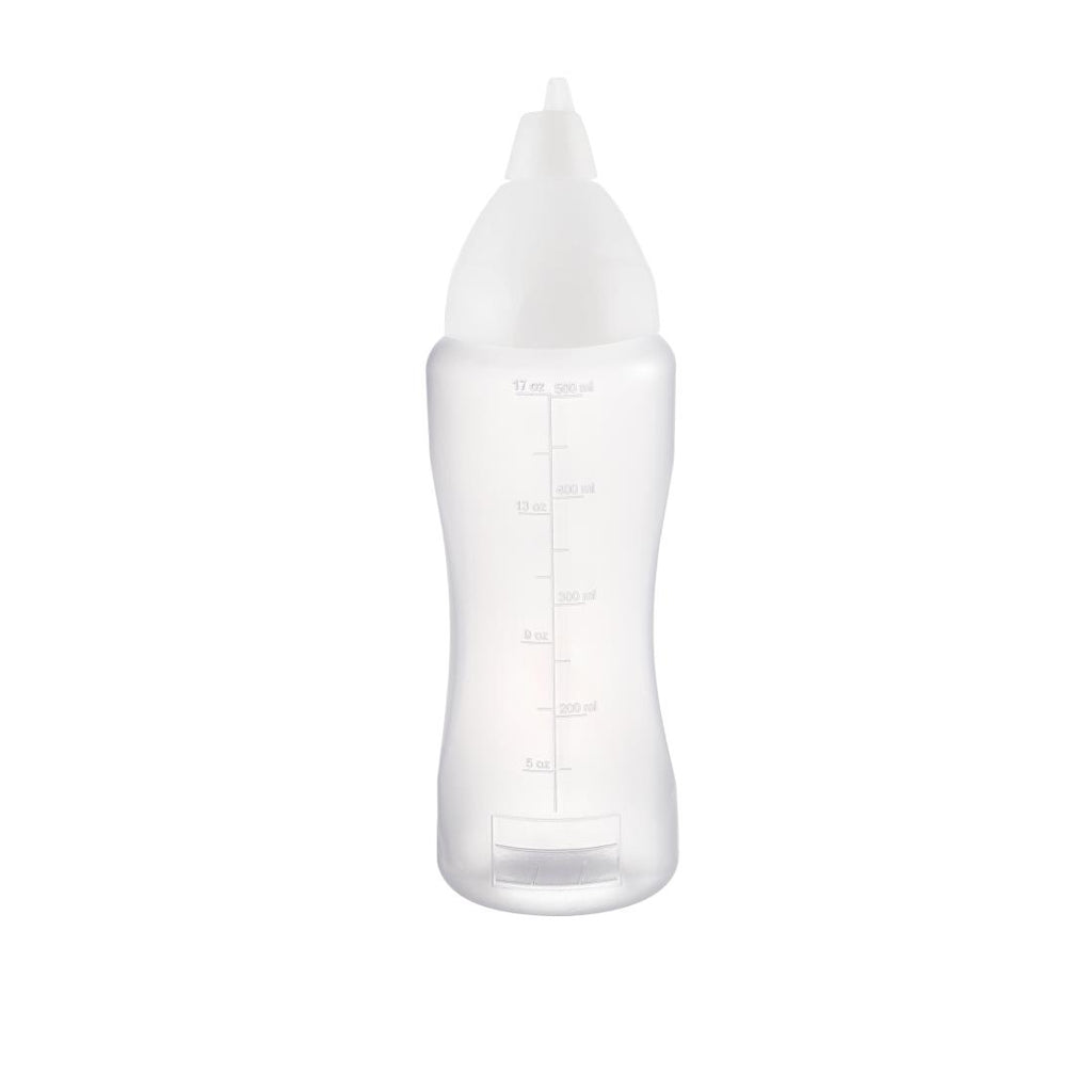 Araven Clear Non-Drip Sauce Bottle 17oz - CW112  Araven   